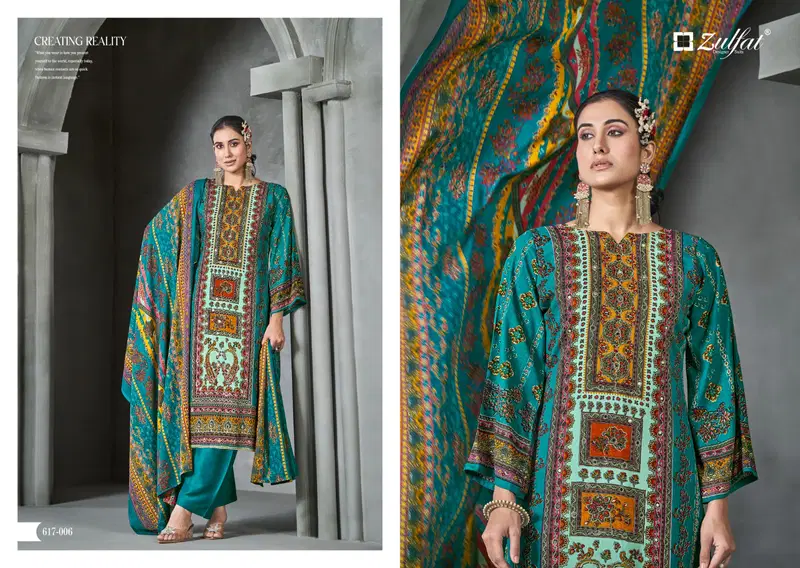 Aayat Vol 13 By Zulfat Viscose Printed Dress Material Wholesale Shop In Surat